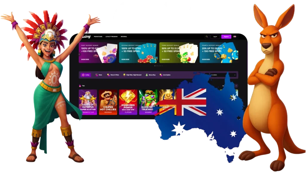 Casiny Legal Casino in Australia